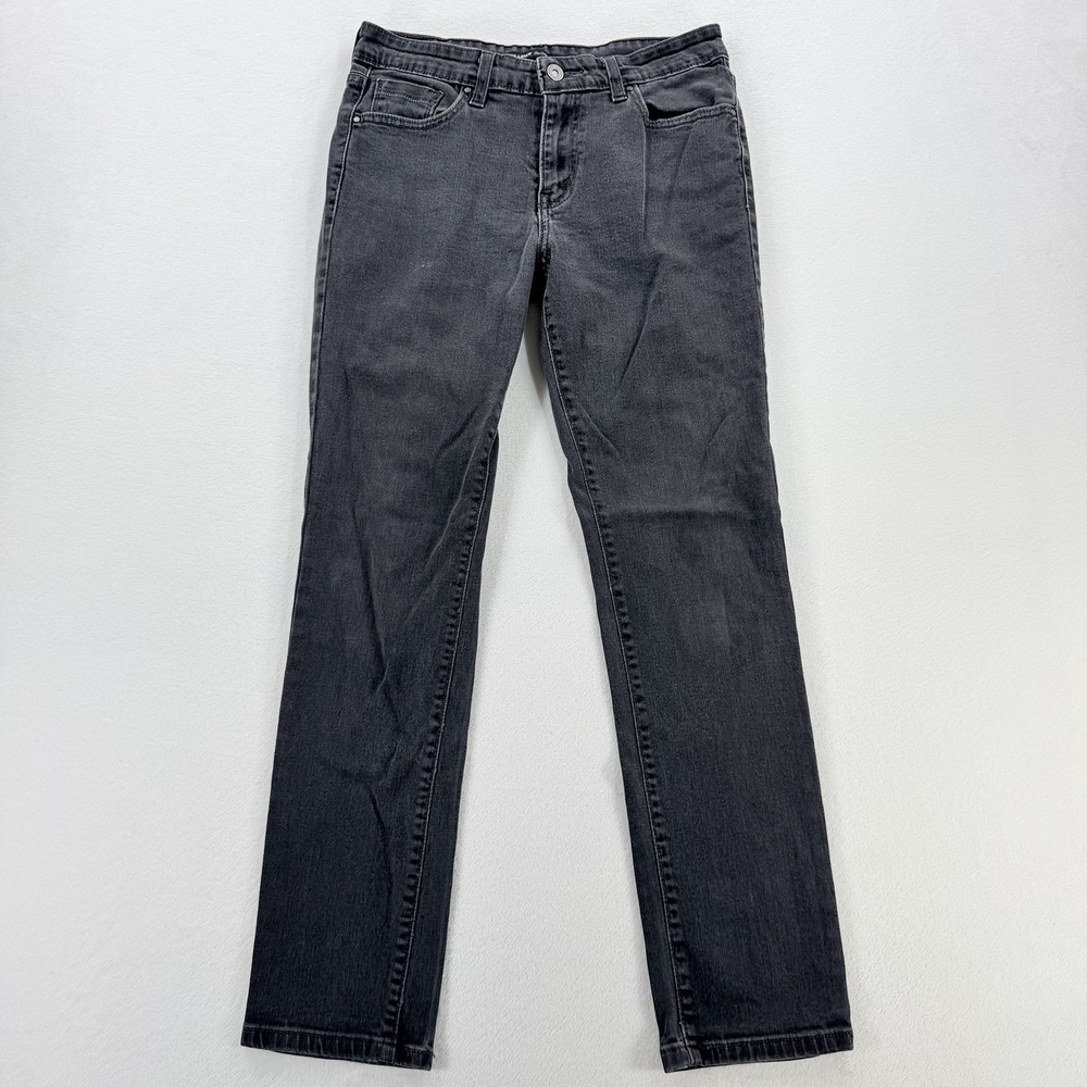 Levi's Mid Rise Skinny Jeans Womens 29 Charcoal Gray Wash Denim Original